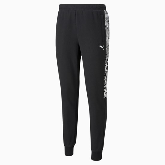 Black Puma BMW M Motorsport T7 Regular Men's Sweatpants | 7850ESXDL