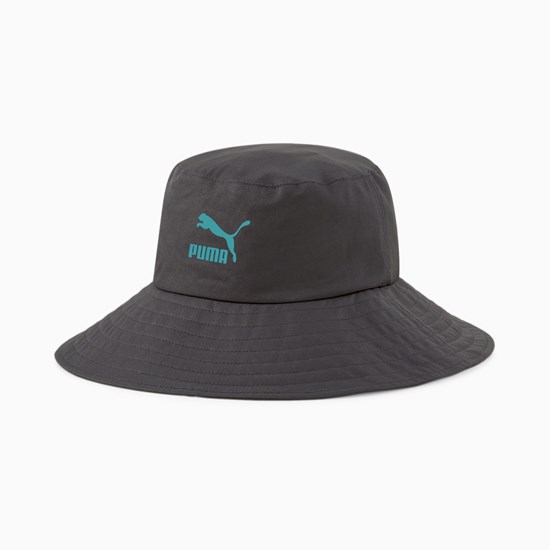 Black Puma Bucket Women's Hat | 4967XPFBK