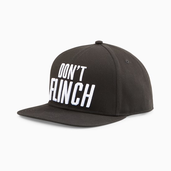 Black Puma Don't Flinch Basketball Men's Cap | 9051KWOCH