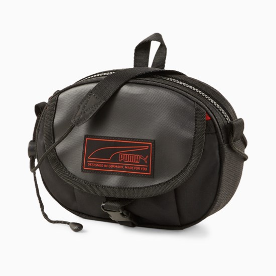 Black Puma Edge Compact Portable Men's Bag | 5803XPYKD