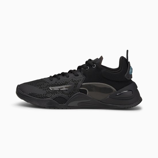 Black Puma FUSE Women's Training Shoes | 9268EVXJT