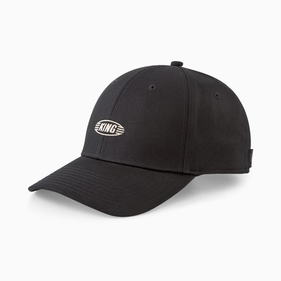 Black Puma KING Men's Cap | 3451JOTPB