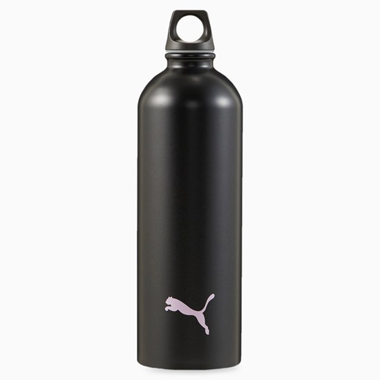 Black Puma PUMA Training Stainless Steel Water Women's Bottle | 0293LYOBJ