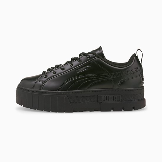 Black Puma PUMA x DUA LIPA Mayze Flutur Women's Sneakers | 0915SCNXT