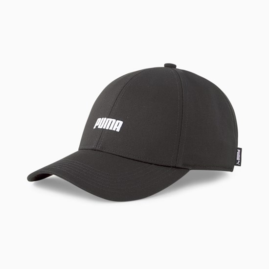 Black Puma Ponytail Women's Cap | 0182KEBPL