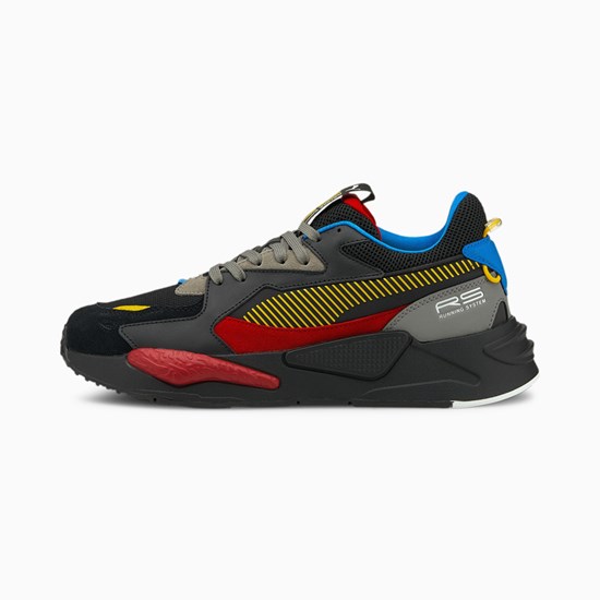 Black / Urban Red Puma RS-Z BP Men's Sneakers | 1645QHIXZ