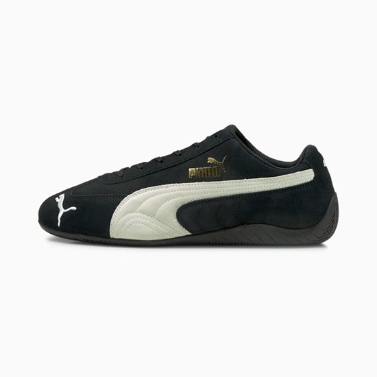 Black / White Puma Speedcat LS Men's Motorsport Shoes | 0673VPJBZ