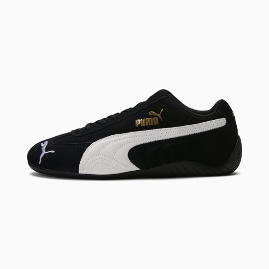 Black White Puma Speedcat LS Women's Motorsport Shoes | 7902YITBM