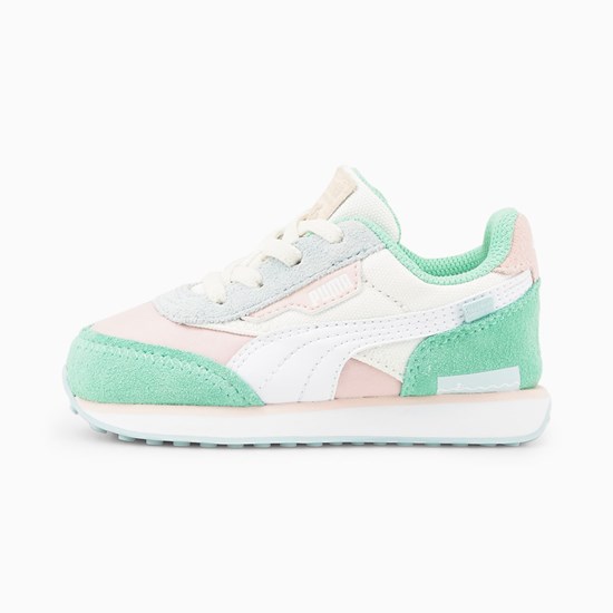 Bok Choy / White / Rosewater Puma PUMA x Animal Crossing™: New Horizons Future Rider Toddler Girls' Sneakers | 2390RQUBY