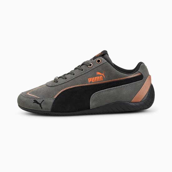 Dark Shadow / Copper Puma Speedcat Metallic Remix Women's Sneakers | 8761JEBLY