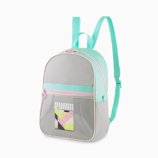 Gray Violet / Beach Glass Puma Street Women's Backpack | 1395ONFJR