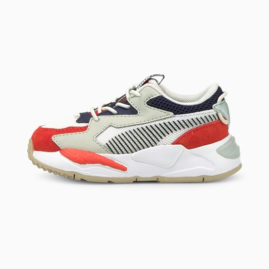 Grenadine / White Puma RS-Z College Toddler Boys' Sneakers | 7631HJZYD