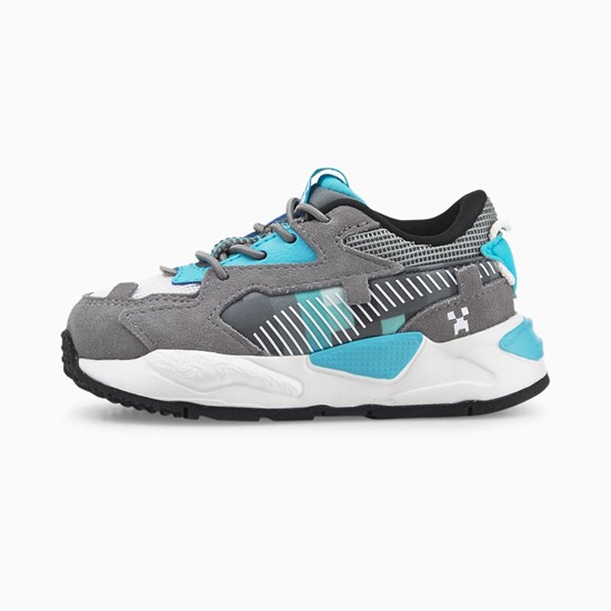 Griffin / Hawaiian Ocean Puma PUMA x MINECRAFT RS-Z Toddler Girls' Sneakers | 4072WJYBS