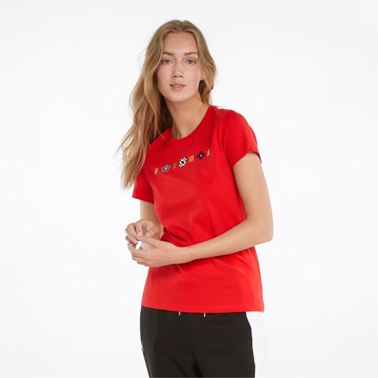 High Risk Red Puma AS Graphic Women's Tee | 5284OUVIN