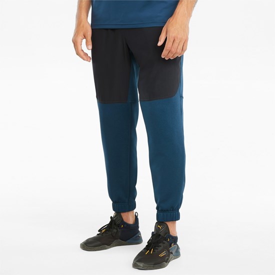 Intense Blue Puma PUMA x FIRST MILE FT Training Men's Pants | 7043QFNTK