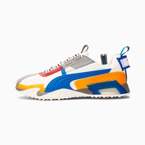 Ivory Glow / Future Blue / Orange Glow Puma H.ST.20 KIT 2 Men's Sneakers | 6027VIUOK