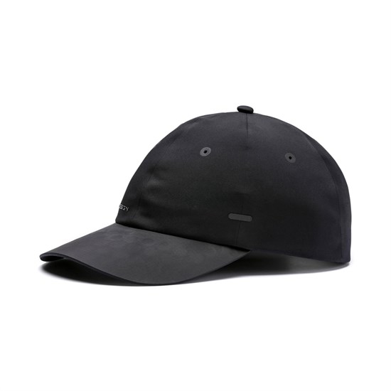 Jet Black Puma Porsche Design Classic Men's Cap | 8792ZFASO