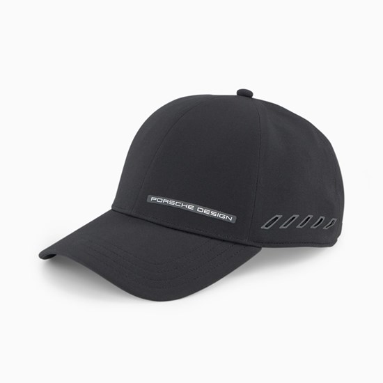 Jet Black Puma Porsche Design Classic Women's Cap | 5413DKRWX