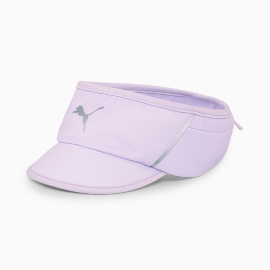 Lavender Fog Puma Running Visor Headband Men's Headband | 4726RHQNB