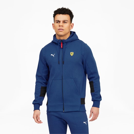 Limoges Puma Scuderia Ferrari Race Hooded Sweat Men's Jacket | 3604BULOX