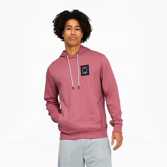 Mauvewood Puma Pivot Basketball Men's Hoodie | 8390AKYHC