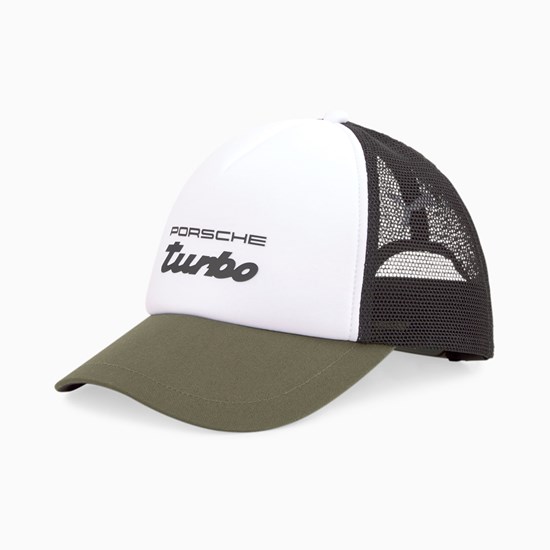 Moss Green Puma Porsche Legacy Trucker Women's Cap | 2931MTXPI