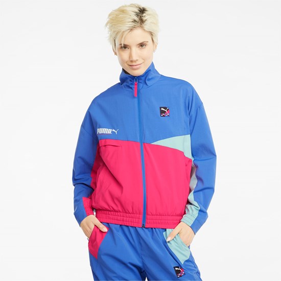 Nebulas Blue Puma PUMA International Track Women's Jacket | 5978CFTXE