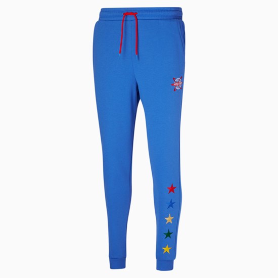 Nebulas Blue Puma PUMA x DC Justice League Men's Sweatpants | 7562TFADI