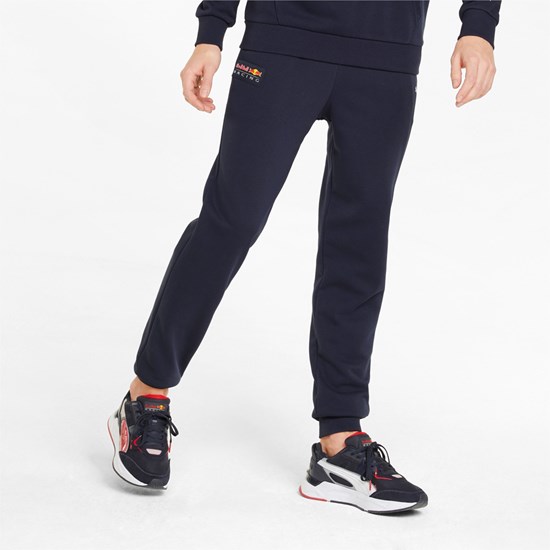 Night Sky Puma Red Bull Racing Essentials Men's Sweatpants | 3694NARKY