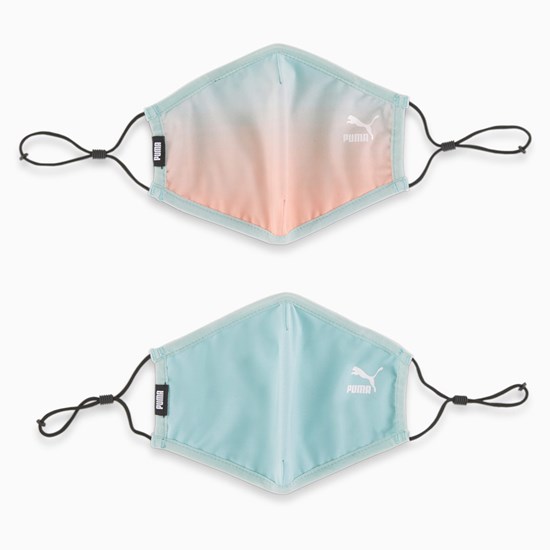 Peach Parfait / Gloaming Puma PUMA Face (Set of 2) Women's Mask | 5034UVOJS