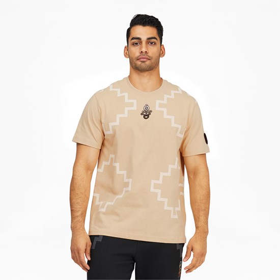 Pebble Puma PUMA x PRONOUNCE Elevated Tee Men's Tee | 8952GITMW