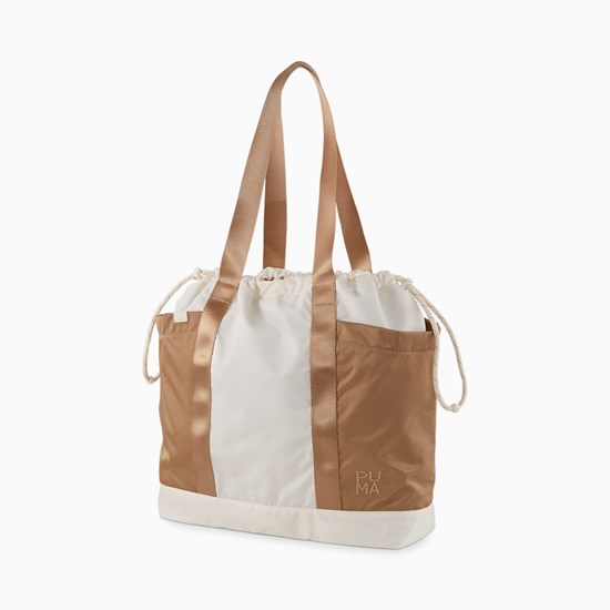 Pristine / Tiger'S Eye Puma Infuse Tote Women's Bag | 4378QZEFC