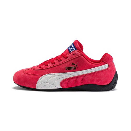 Ribbon Red White Puma Speedcat OG Sparco Women's Motorsport Shoes | 5214GKDCS