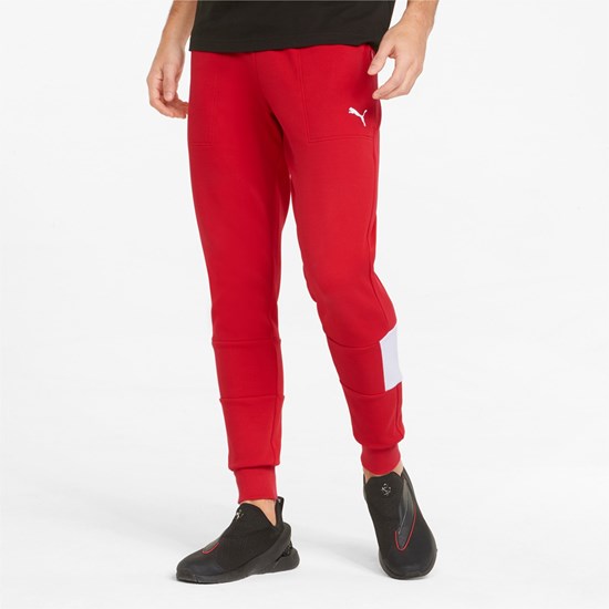 Rosso Corsa Puma Scuderia Ferrari Race Men's Sweatpants | 7924SQEZF