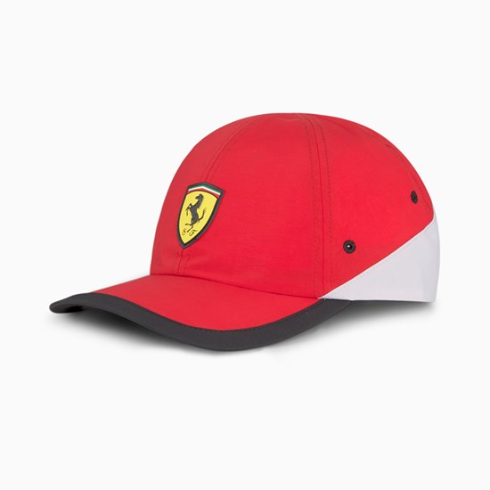 Rosso Corsa Puma Scuderia Ferrari SPTWR Race Baseball Men's Cap | 8734BWZCO