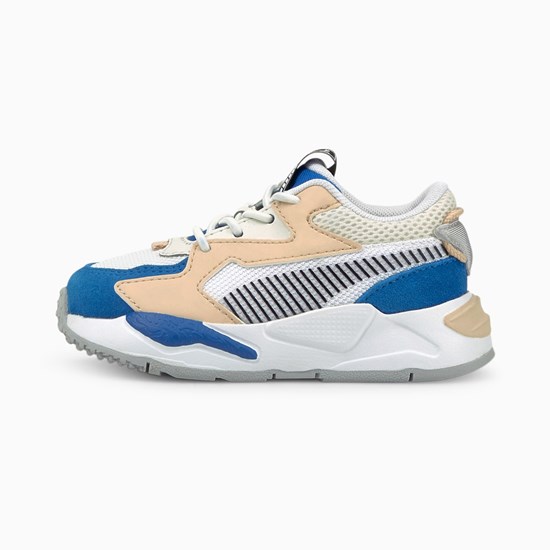 Royal / White Puma RS-Z College Toddler Girls' Sneakers | 2816MQAKF