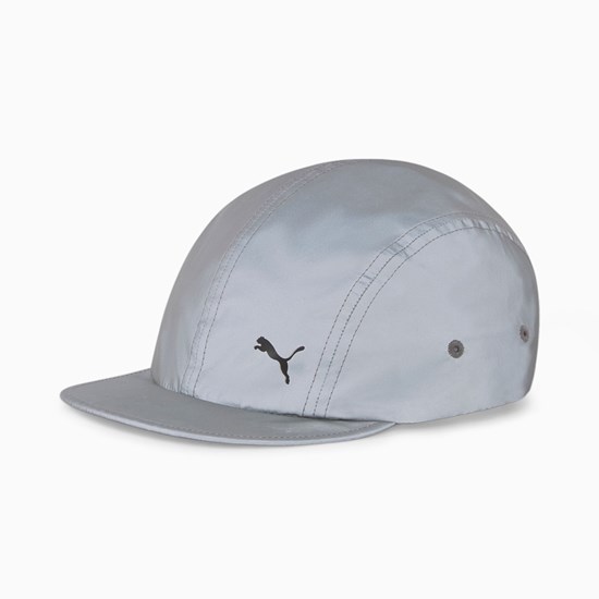 Silver / All Over Reflective Puma Full Reflective Running Men's Cap | 3590NBEPT