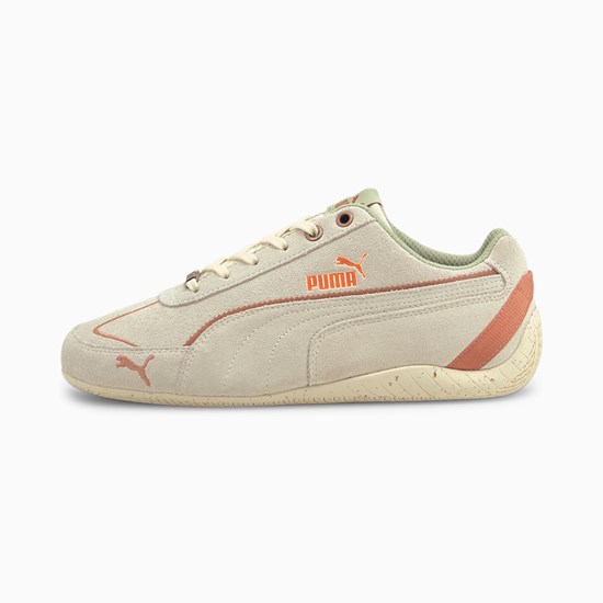 Whisper White / Copper Puma Speedcat Metallic Remix Women's Sneakers | 6402UXPBK