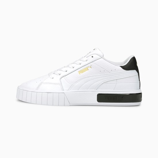 White Black Puma Cali Star Women's Sneakers | 9780AVGUQ