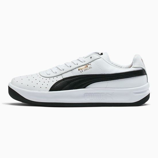 White / Black Puma GV Special+ Men's Sneakers | 9153BSEDU