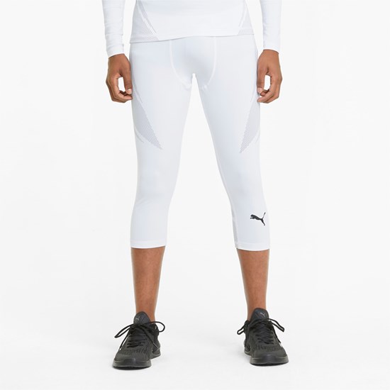 White Puma EXO-ADAPT 3/4 Training Men's Tights | 1724WJQYA