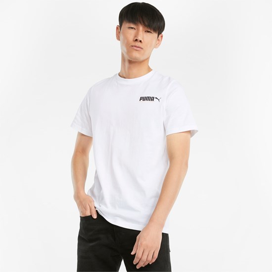 White Puma PUMA International Graphic Men's Tee | 3269SVINF